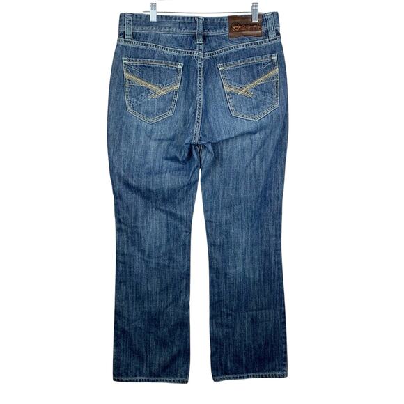 Rock & Roll Denim Jeans Double Barrel Relaxed Boot Cut Leg Men's 34 (34 x 33.5) - Picture 5 of 10